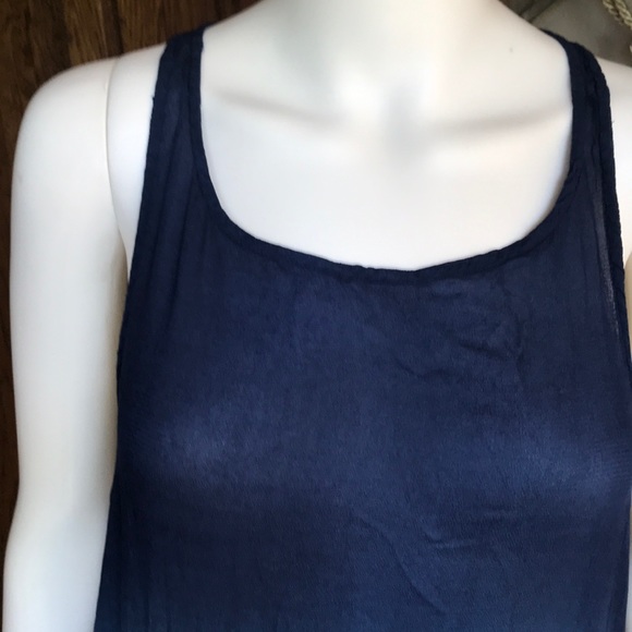 DKNY Sheer Tunic Dress 8/10 - Picture 2 of 8